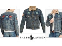 ralph lauren sherpa denim jacket